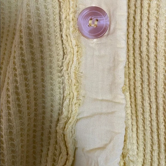 Free People FP One Scout Jacket; Yellow; Size Small - Picture 6 of 12